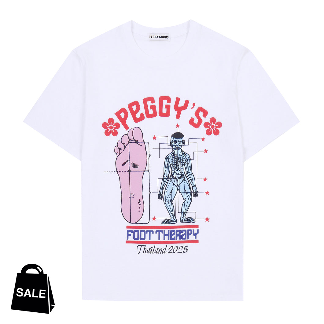 Peggy Goods UK 限定 oyster card Tシャツ Peggy's Foot Therapy T-shirt – PEGGY GOODS