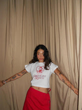 Load image into Gallery viewer, Valentine Cropped T-shirt(*Shipping Included)