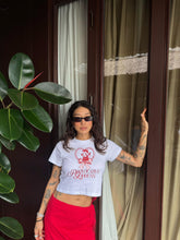 Load image into Gallery viewer, Valentine Cropped T-shirt(*Shipping Included)