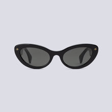 Load image into Gallery viewer, &#39;PG02&#39; - BLACK FRAME WITH DARK GREY LENS