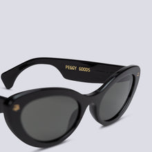Load image into Gallery viewer, &#39;PG02&#39; - BLACK FRAME WITH DARK GREY LENS