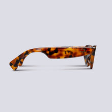 Load image into Gallery viewer, &#39;PG02&#39; - HAVANA FRAME WITH DARK GREY LENS