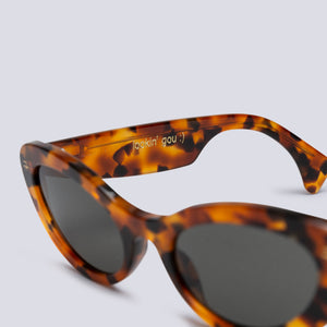 'PG02' - HAVANA FRAME WITH DARK GREY LENS