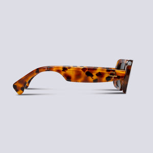 'PG03' - HAVANA FRAME WITH DARK GREY LENS