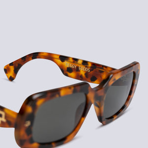 'PG03' - HAVANA FRAME WITH DARK GREY LENS