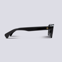 Load image into Gallery viewer, &#39;PG04&#39; - BLACK FRAME WITH DARK GREY LENS